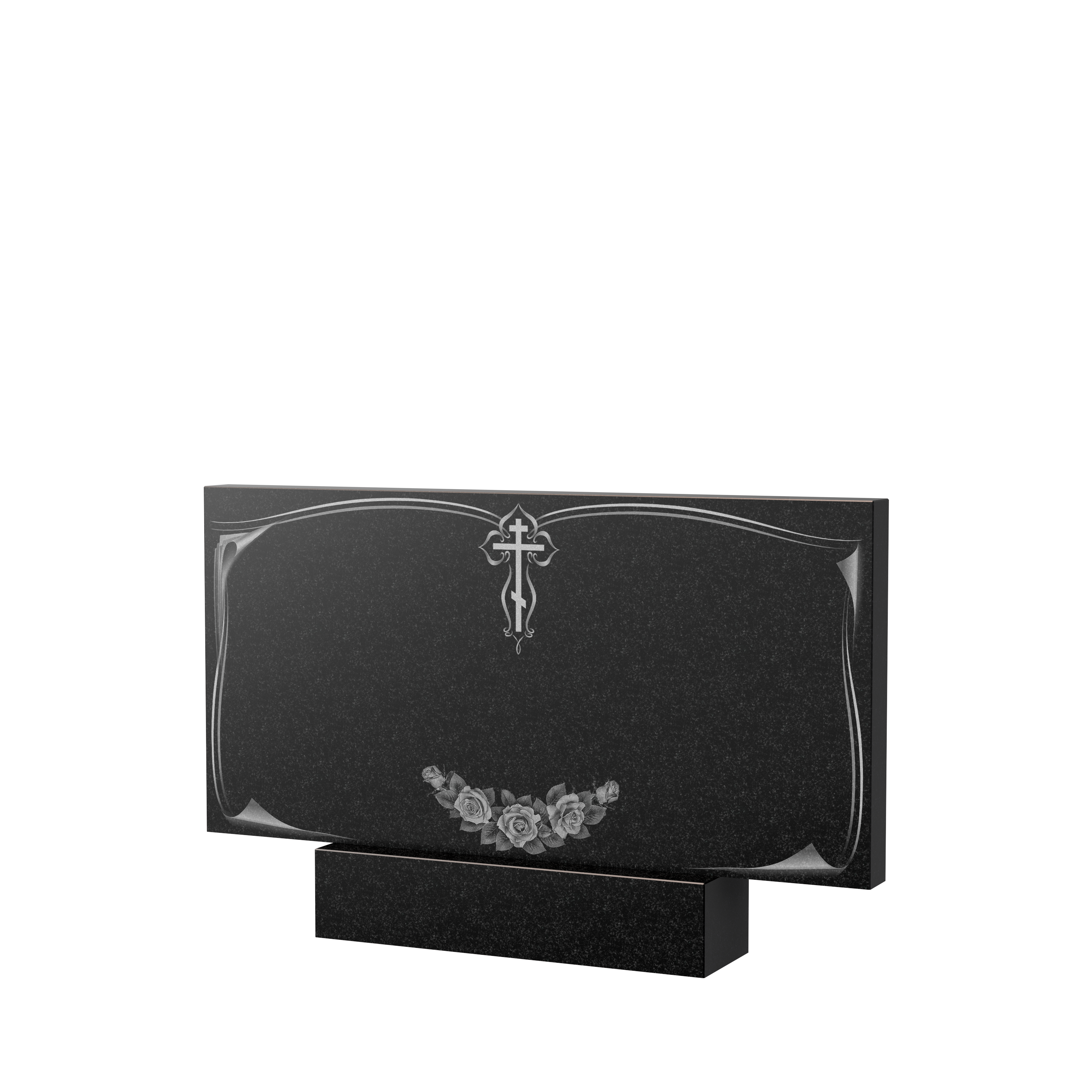 Художественное оформление памятника в&nbsp;Тольятти | Художественное оформление на гранитную стелу, рисунок ГХО-001