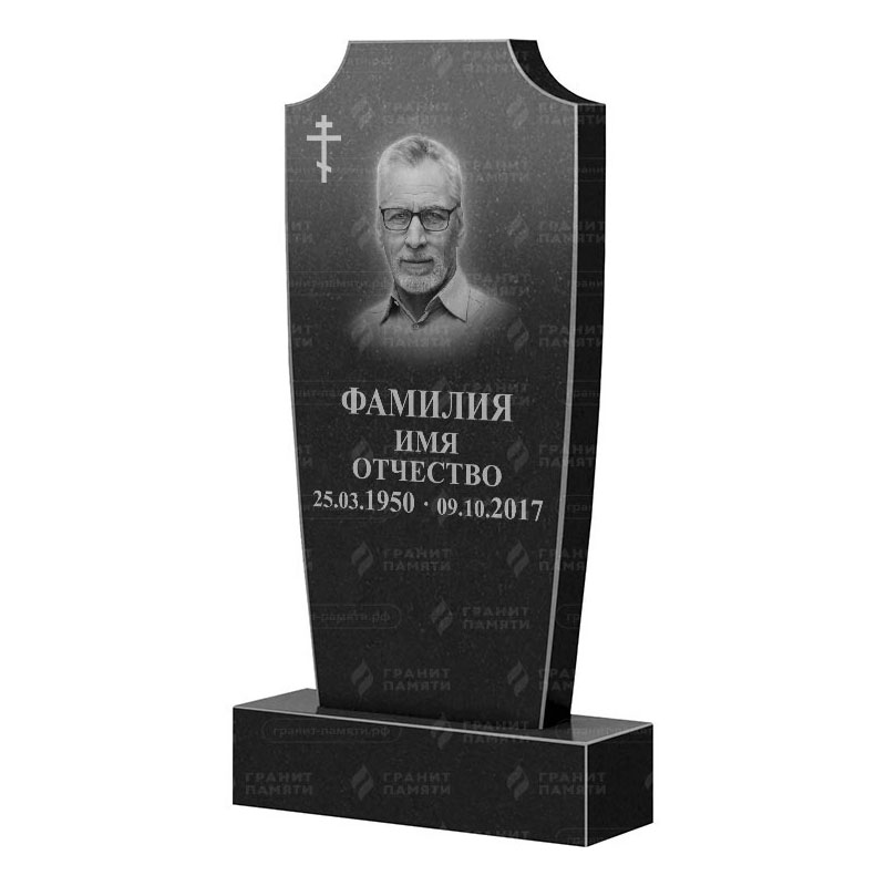 Памятники из гранита вертикальные в&nbsp;Тольятти | Гранитный памятник ФГ-010