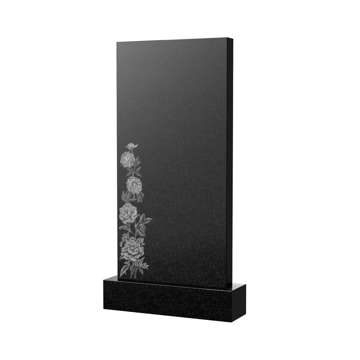 Художественное оформление памятника в&nbsp;Тольятти | Художественное оформление на гранитную стелу, рисунок ВХО-059