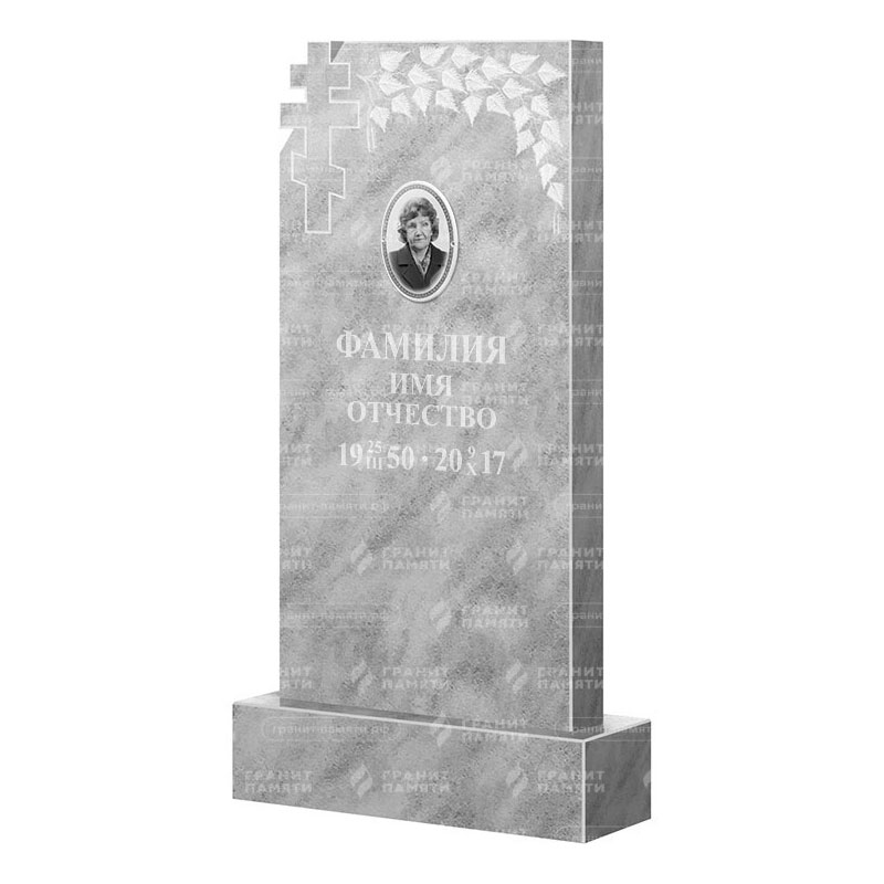 Памятники из мрамора в&nbsp;Тольятти | Мраморный памятник ФМ-202