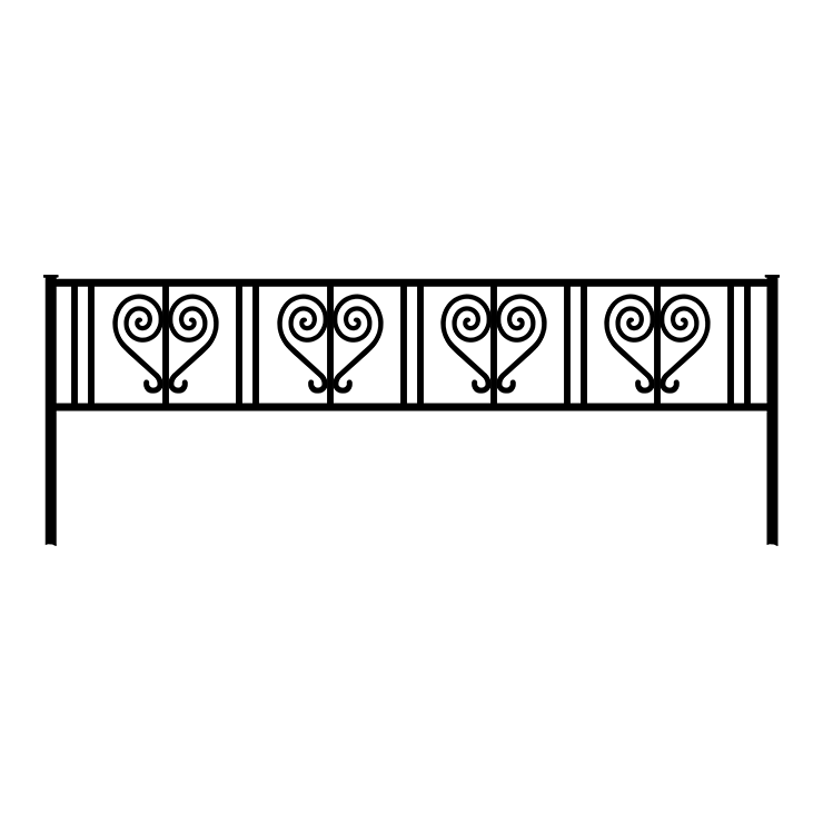 Кованые изделия в&nbsp;Тольятти | Кованая оградка ОГ.005