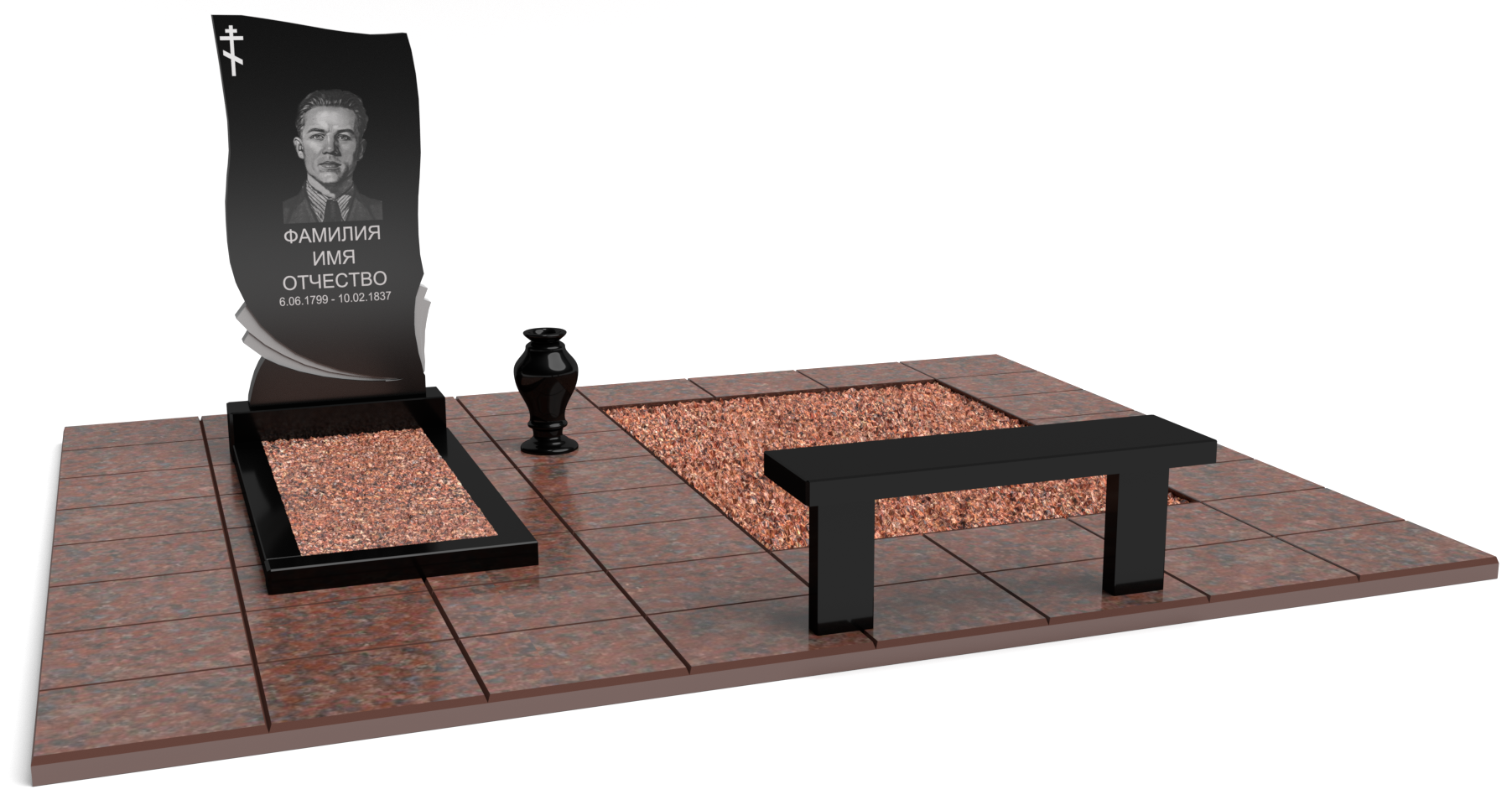 Двойные мемориальные комплексы в&nbsp;Тольятти | Мемориальный комплекс №3