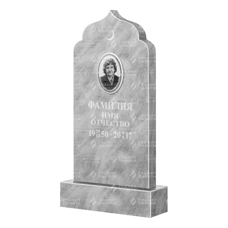 Бюджетные памятники в&nbsp;Тольятти | Мраморный памятник ФМ-037