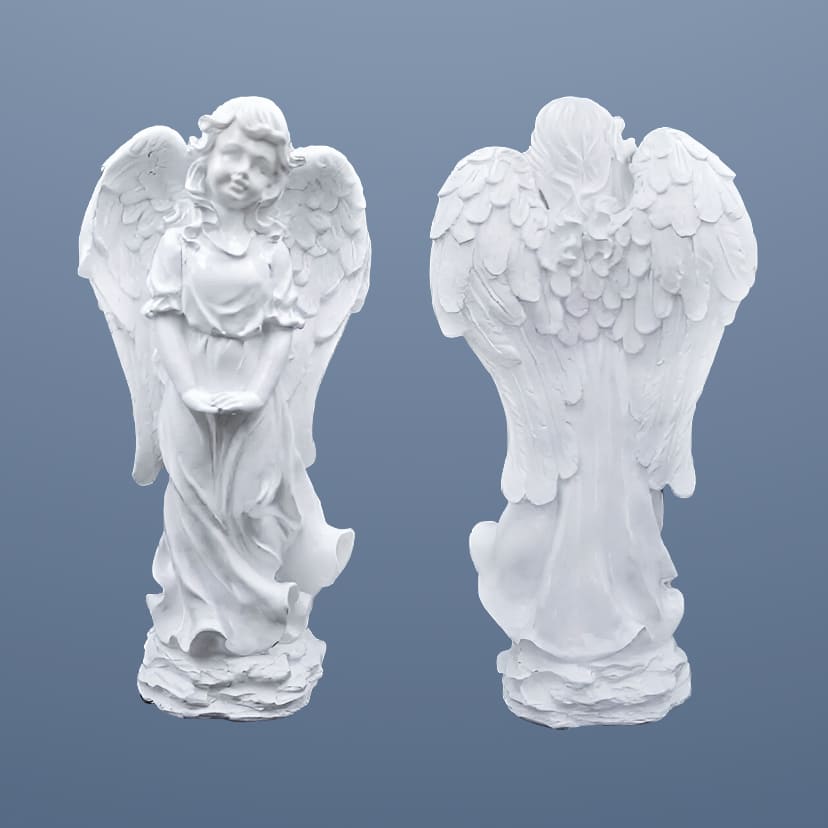 Скульптуры из искусственного мрамора на памятник в Тольятти | Скульптура Ангела №1