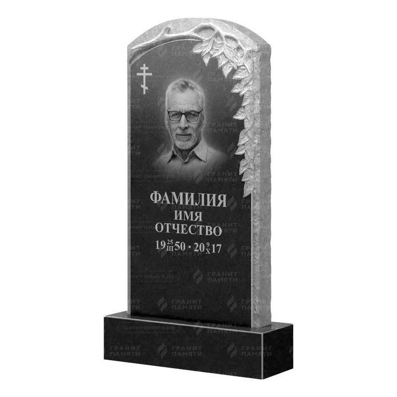 Памятники из гранита с деревом в&nbsp;Тольятти | Гранитный памятник ФГ-107
