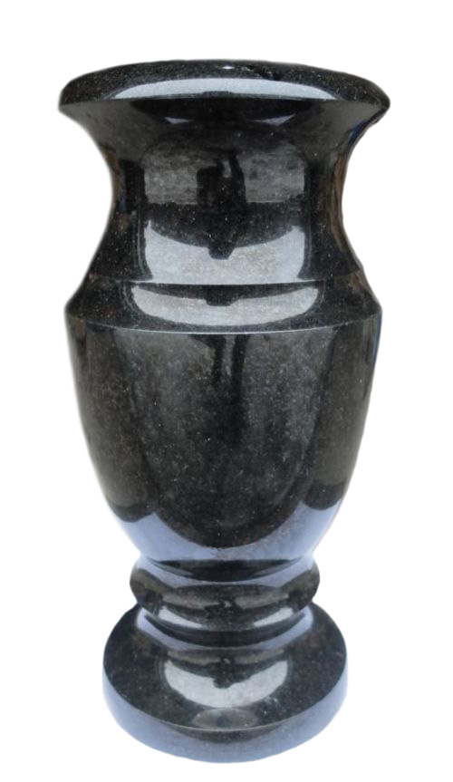 Вазы из камня в&nbsp;Тольятти | Ваза гранитная «Габбро 40»