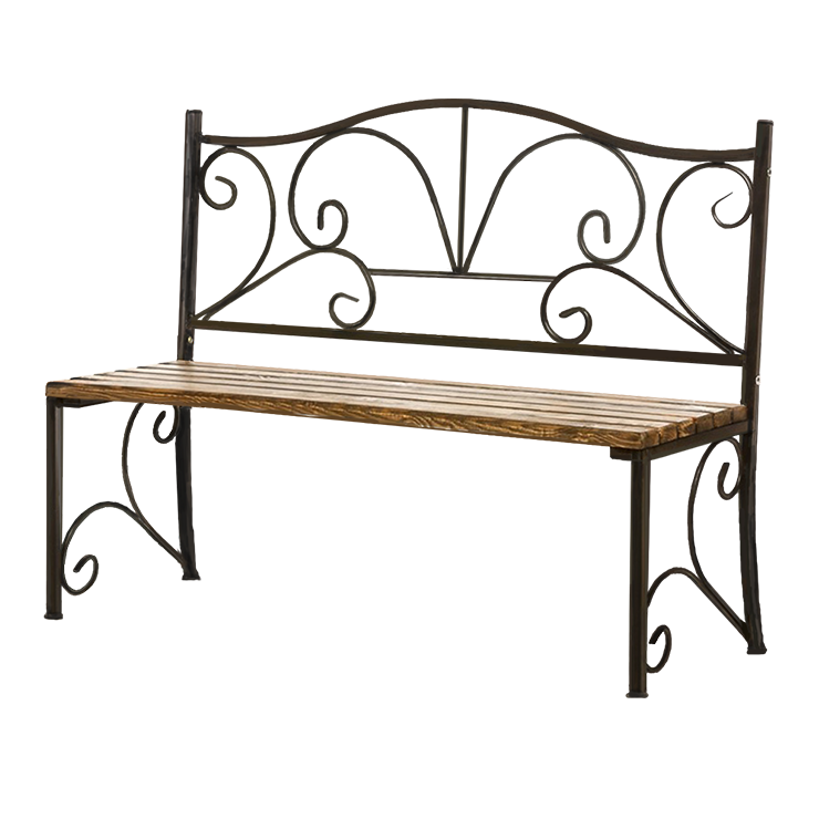 Кованые изделия в&nbsp;Тольятти | Кованая скамейка СТ.004