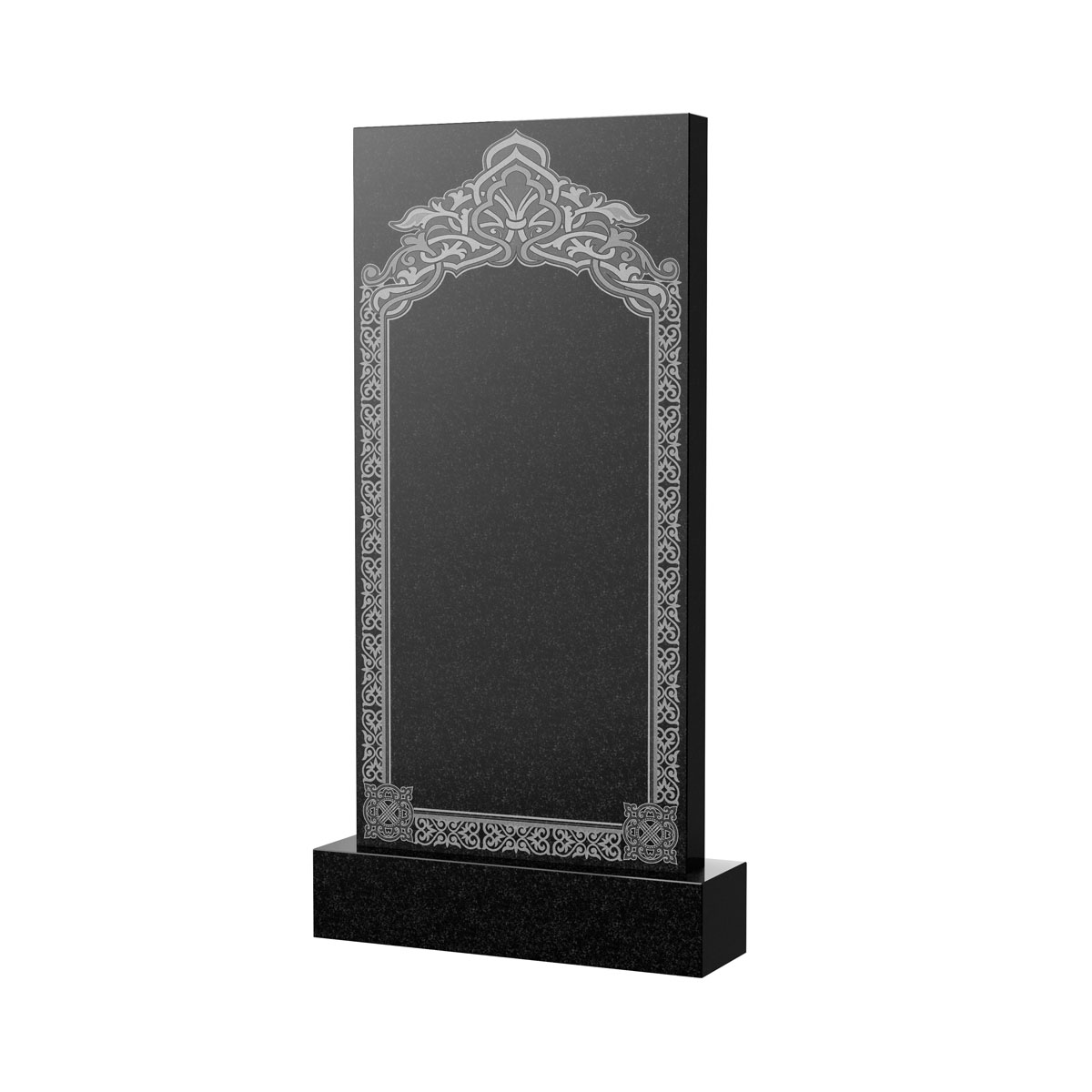 Художественное оформление памятника в&nbsp;Тольятти | Художественное оформление на гранитную стелу, рисунок ВХО-044