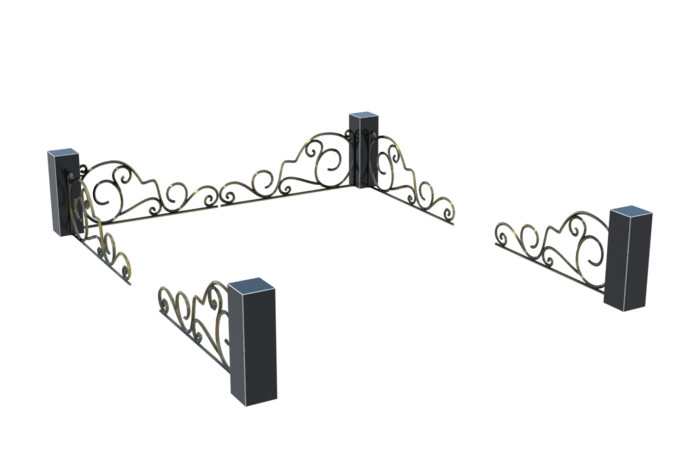Цоколи на могилу в&nbsp;Тольятти | Цоколь на могилу №0051