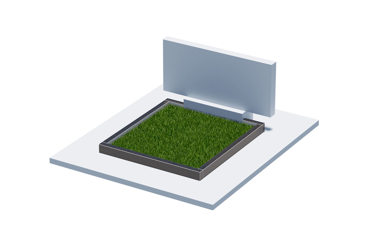 Цветники и надгробные плиты в&nbsp;Тольятти | Цветник Общий