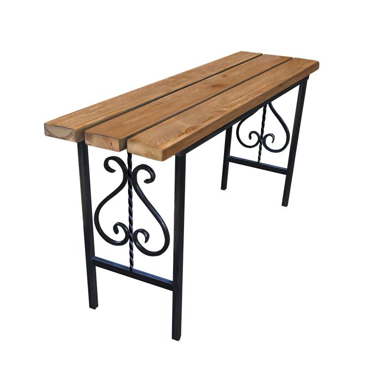 Кованые изделия в&nbsp;Тольятти | Кованая скамейка СТ.003