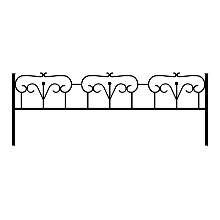 Металлические оградки, столы, скамейки в&nbsp;Тольятти | Оградка №2