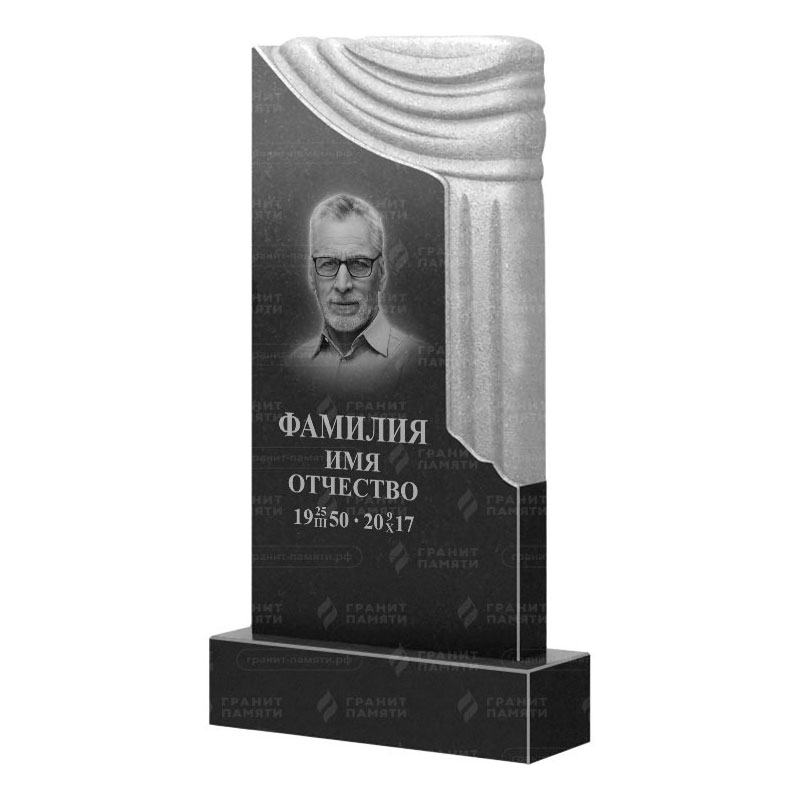 Памятники из гранита резные в&nbsp;Тольятти | Гранитный памятник ФГ-121