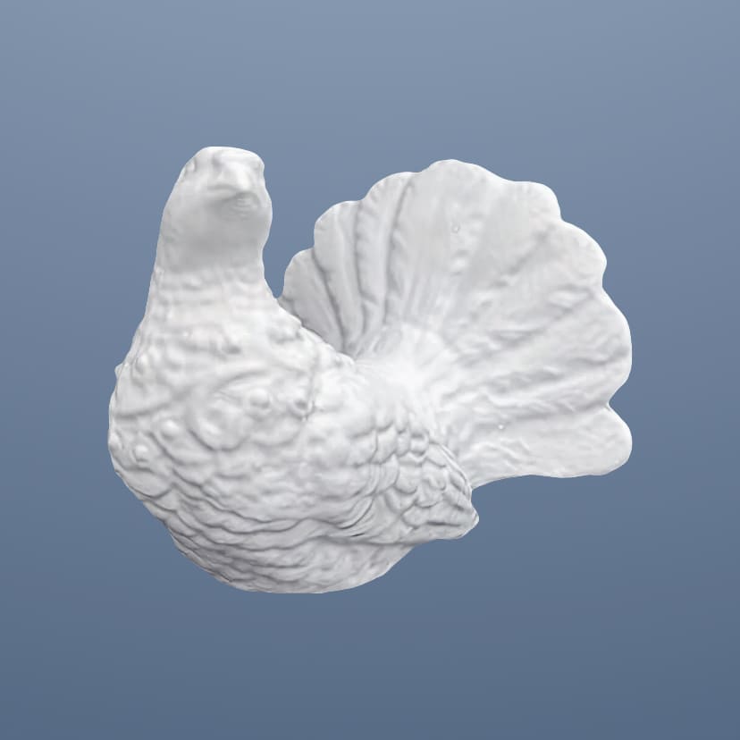 Скульптуры из искусственного мрамора на памятник в Тольятти | Голубь лево