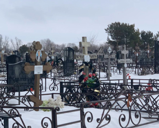 Кладбище в п. Луначарский