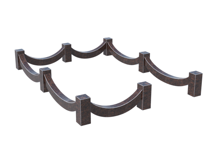 Цоколи на могилу в&nbsp;Тольятти | Цоколь на могилу №0025