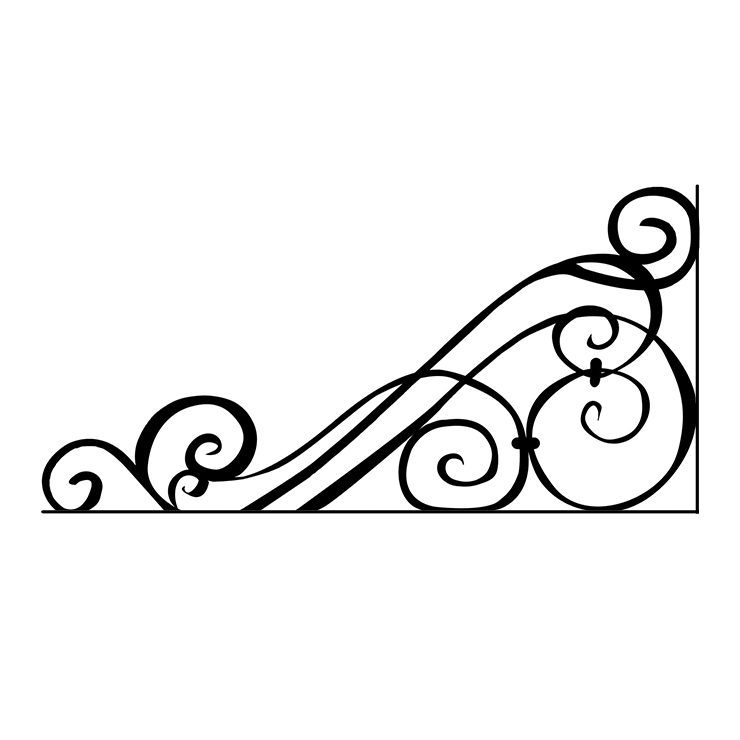 Кованые изделия в&nbsp;Тольятти | Кованый уголок УГ.006