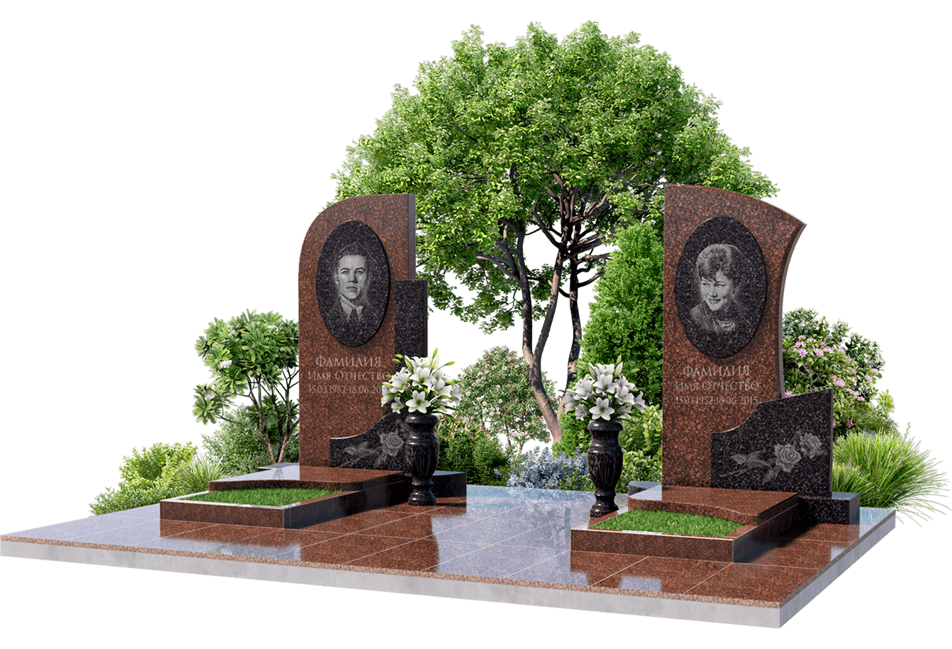 Уход и озеленение мест захоронений в Тольятти