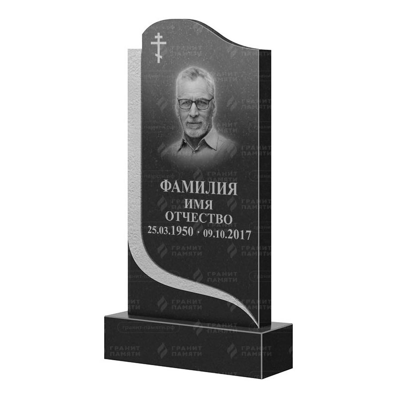 Памятники из гранита вертикальные в&nbsp;Тольятти | Гранитный памятник ФГ-102