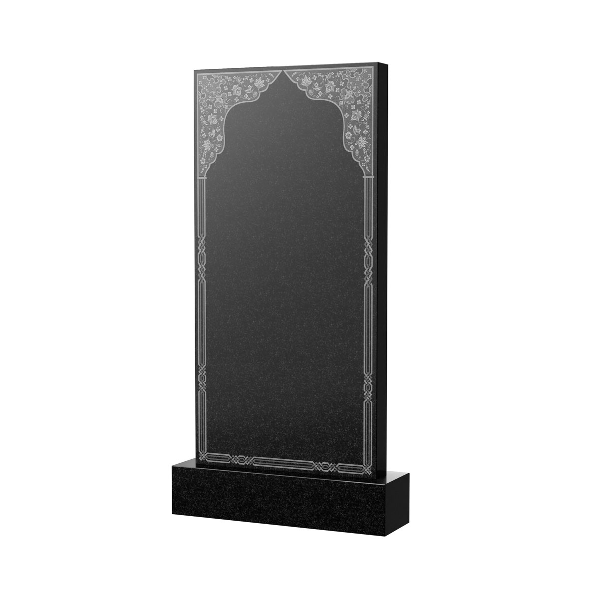 Художественное оформление памятника в&nbsp;Тольятти | Художественное оформление на гранитную стелу, рисунок ВХО-042