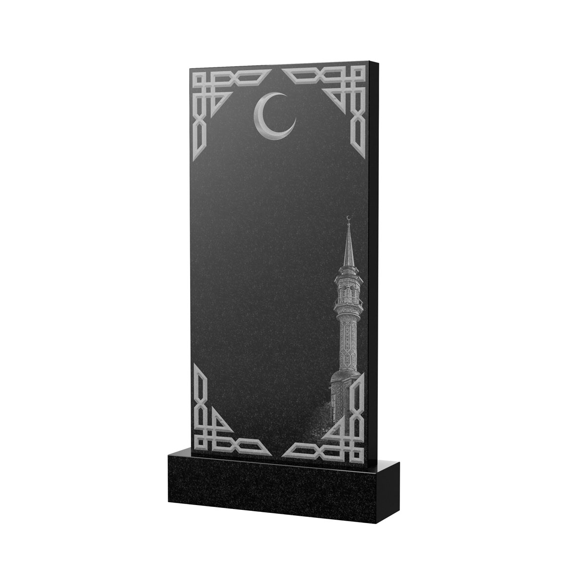 Художественное оформление памятника в&nbsp;Тольятти | Художественное оформление на гранитную стелу, рисунок ВХО-040