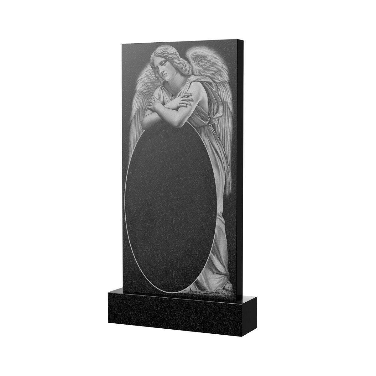 Художественное оформление памятника в&nbsp;Тольятти | Художественное оформление на гранитную стелу, рисунок ВХО-016