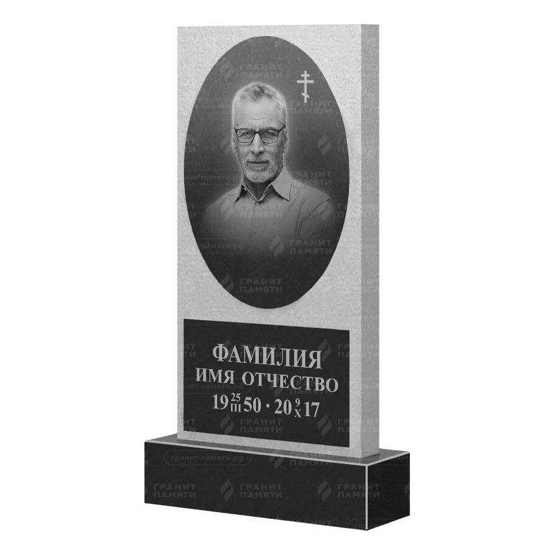 Памятники из гранита вертикальные в&nbsp;Тольятти | Гранитный памятник ФГ-166