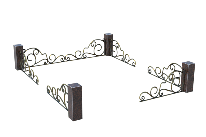 Цоколи на могилу в&nbsp;Тольятти | Цоколь на могилу №0050