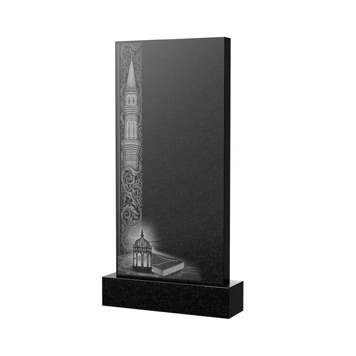 Художественное оформление памятника в&nbsp;Тольятти | Художественное оформление на гранитную стелу, рисунок ВХО-038