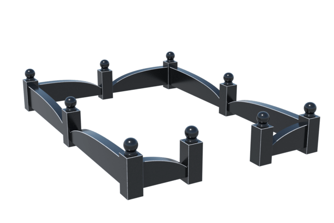 Цоколи на могилу в&nbsp;Тольятти | Цоколь на могилу №0039