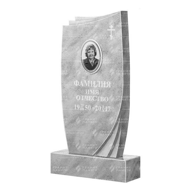Памятники из мрамора в&nbsp;Тольятти | Мраморный памятник ФМ-057