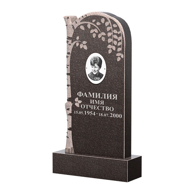 Гранитные памятники в&nbsp;Тольятти | Памятник из гранита Карел Brown ФГЦ-091