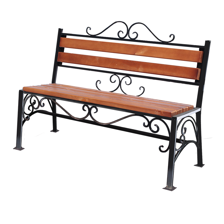 Кованые изделия в&nbsp;Тольятти | Кованая скамейка СТ.006