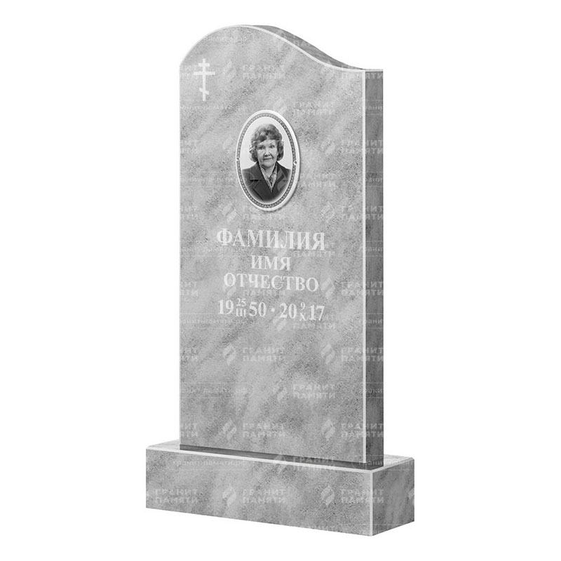 Бюджетные памятники в&nbsp;Тольятти | Мраморный памятник ФМ-030