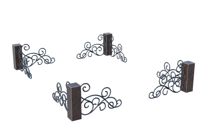 Цоколи на могилу в&nbsp;Тольятти | Цоколь на могилу №0048