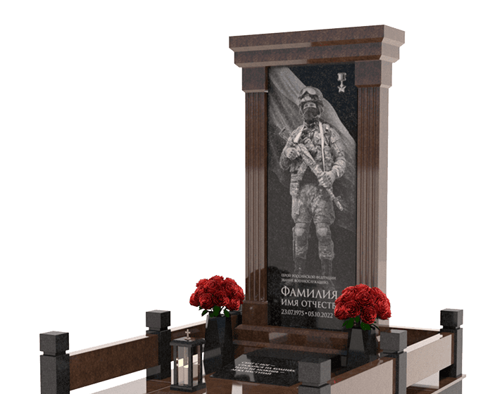 Памятники из гранита военным в Тольятти